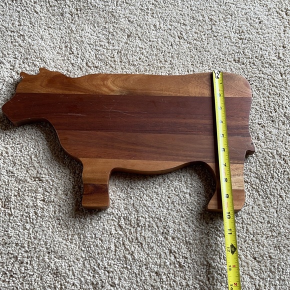 Cow wood cutting board - Picture 6 of 9
